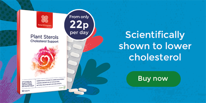 Plant Sterols. From only 22p per day. Scientifically shown to lower cholesterol. Buy now.
