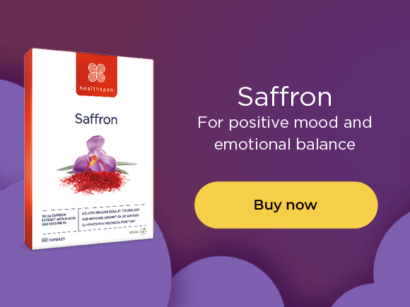 Saffron: for positive mood and emotional balance