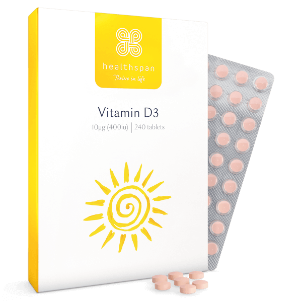 Vitamin D3 10µg pack
