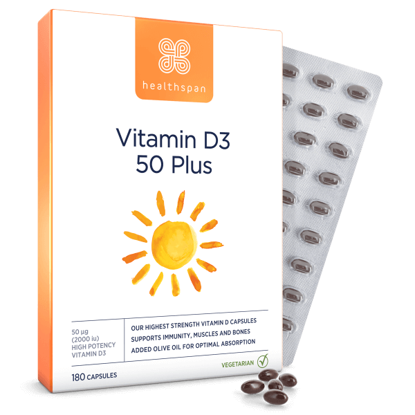 
Vitamin D3 50 Plus pack