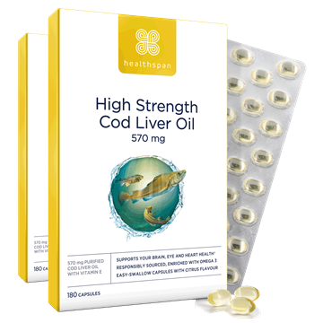 High Strength Cod Liver Oil 570 mg