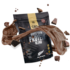 Elite All Blacks Mass Gain Protein Blend − Chocolate