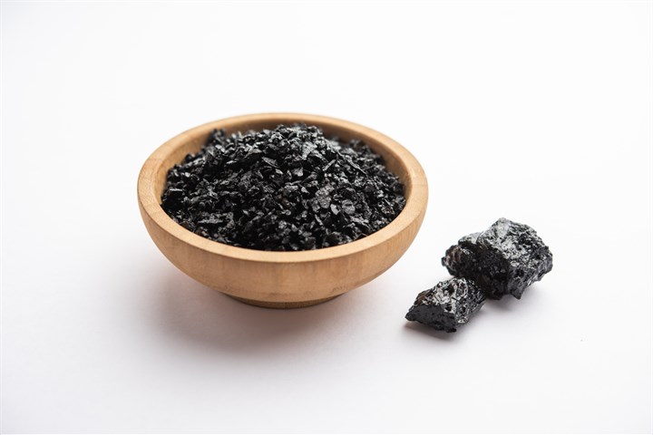 Shilajit resin used in Ayurvedic medicine
