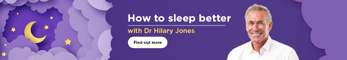How to sleep better. With Dr Hilary Jones