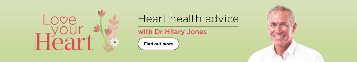 Love your heart: heart health advice with Dr Hilary Jones
