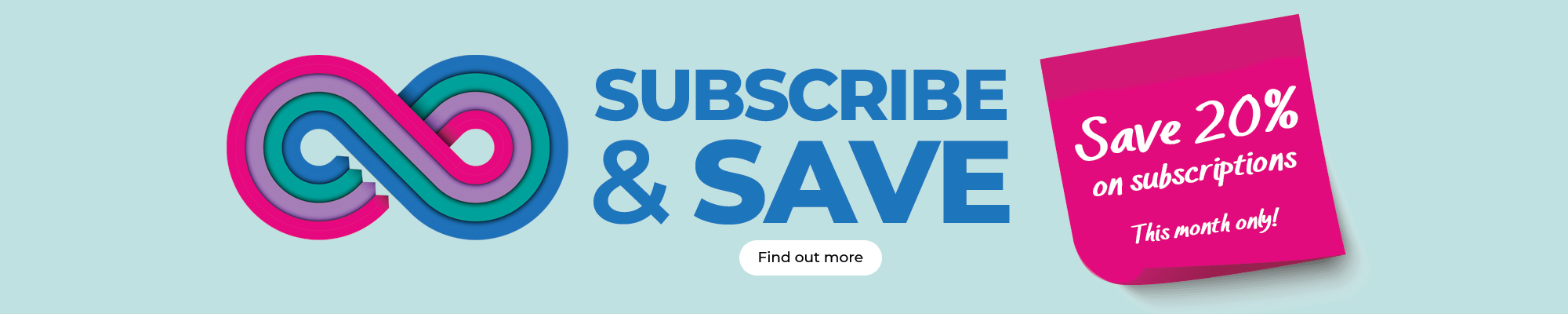 Subscribe & Save - Save 20% on subscriptions this month only! Find out more.