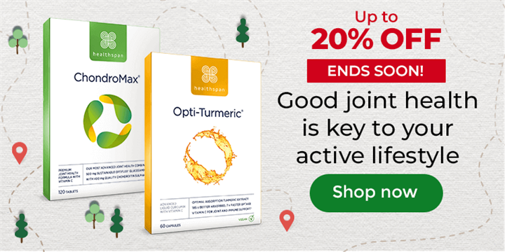 Up to 20% off. Good joint health is key to your active lifestyle, Shop now