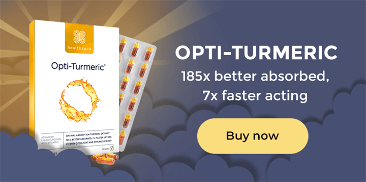 Opti-Turmeric 185x better absorbed, 7x faster acting. Buy now.