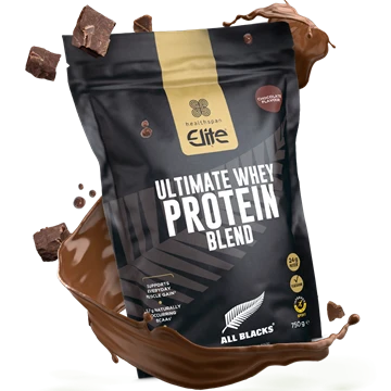 Elite All Blacks Ultimate Whey Protein Blend - Chocolate