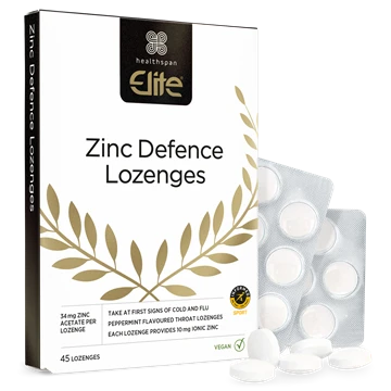 Elite Zinc Defence Lozenges