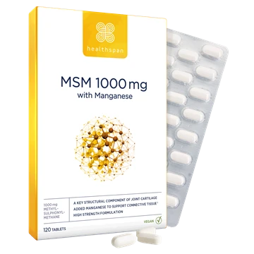 MSM 1000mg with Manganese pack