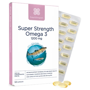 Super Strength Omega 3 1200mg pack