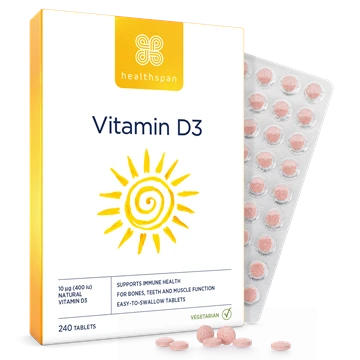 Vitamin D3 10µg pack