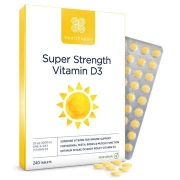 Super Strength Vitamin D3 pack