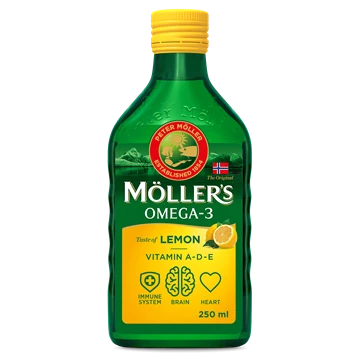 Möller’s Omega 3 Cod Liver Oil Liquid pack