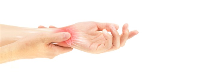 A hand with the outline of a bone structure on top of the image