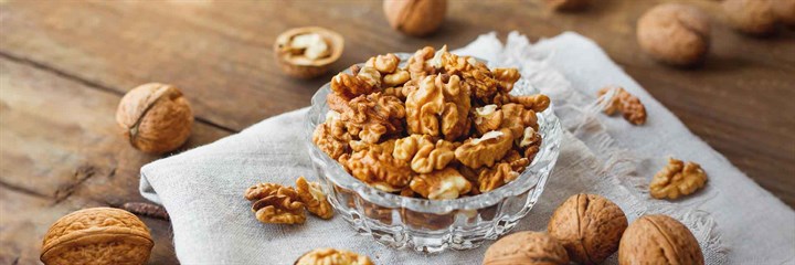 Walnuts in a bowl