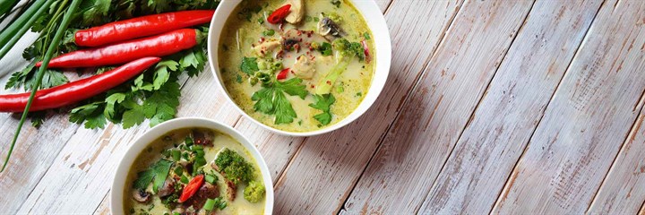 Thai green curry