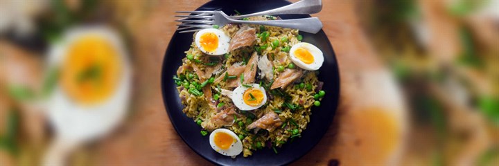 Smoked mackerel kedgeree