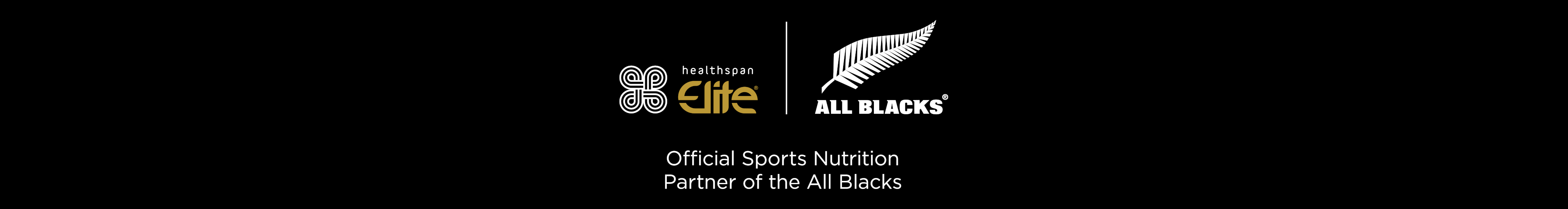 Healthspan Elite Official Sports Nutrition Partner of the All Blacks