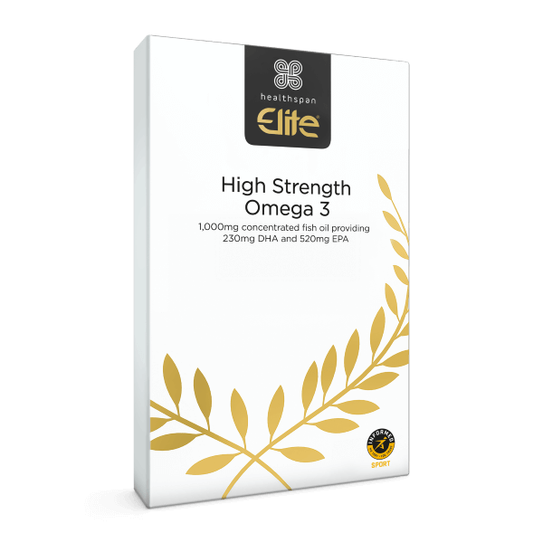 Elite High Strength Omega 3 1,000mg pack