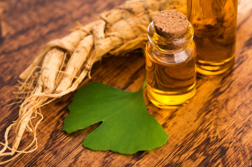 Ginkgo leaf and ginseng root