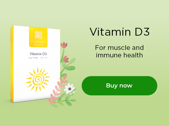 Vitamin D3: for muscle and immune health