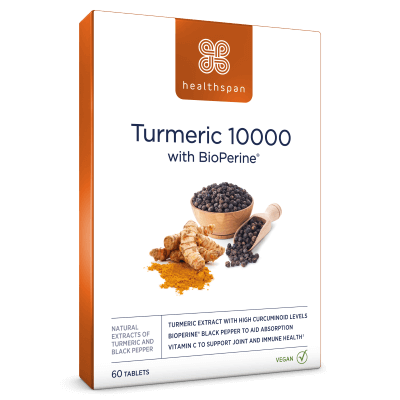 Turmeric 10,000 with Bioperine Black Pepper Extract pack