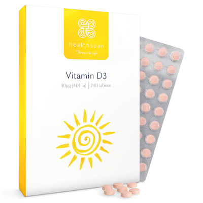 Vitamin D3 10mcg pack