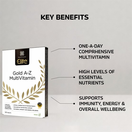 Elite Gold A−Z Multivitamin 