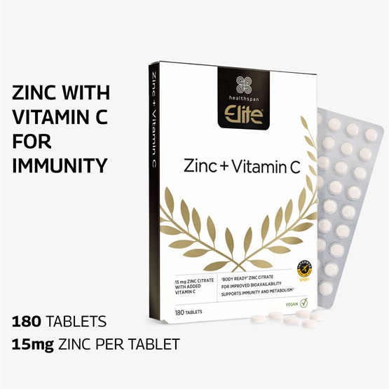 Elite Zinc + Vitamin C 