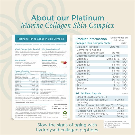 Platinum Marine Collagen Skin Complex 