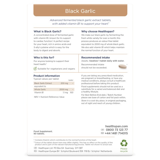 Black Garlic 2000mg 