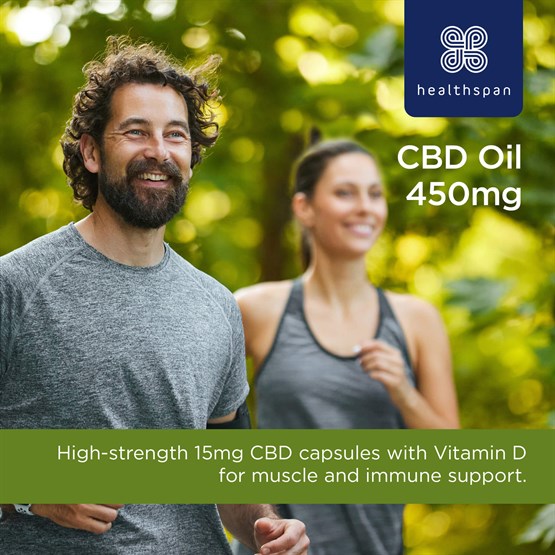 CBD Oil Capsules 450mg 