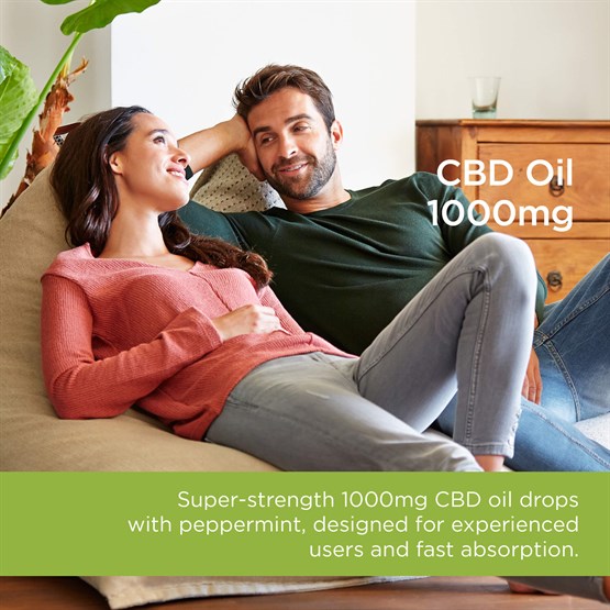Ultra Strength 1000mg CBD Oil Drops 