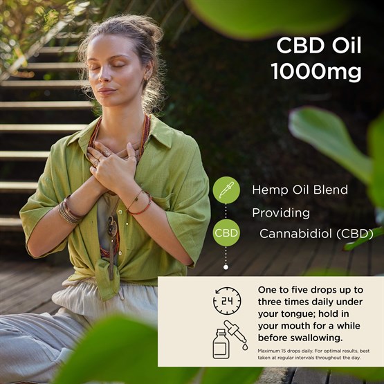 Ultra Strength 1000mg CBD Oil Drops 