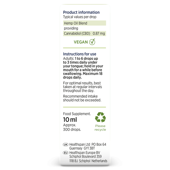 CBD Oil Drops 260mg 
