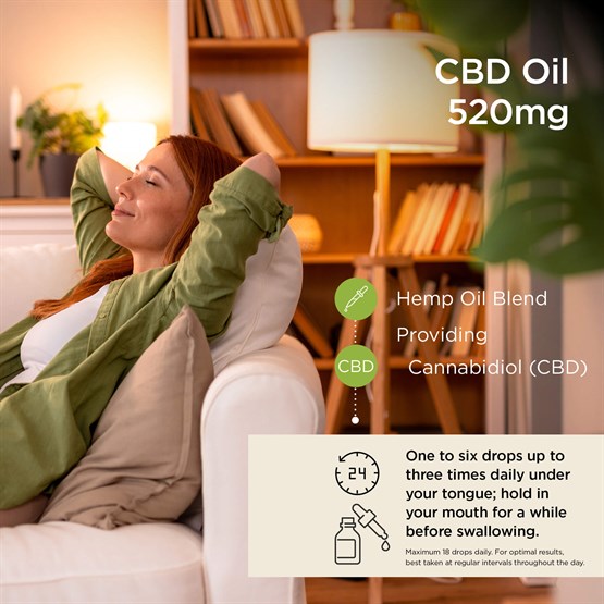 CBD Oil Drops 520mg 