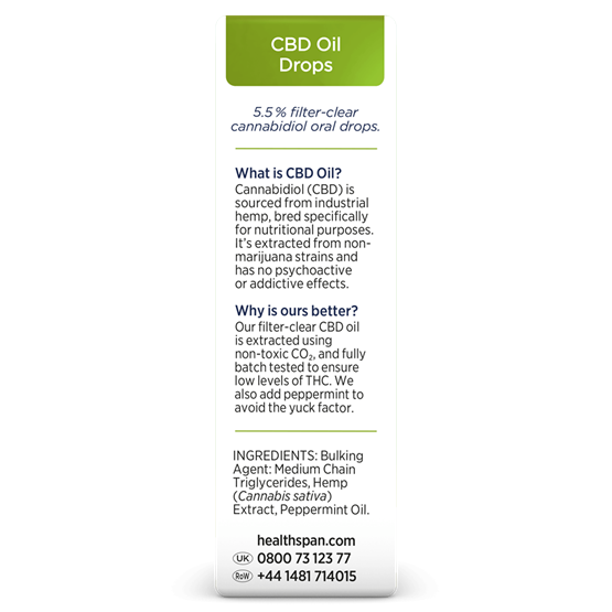 CBD Oil Drops 520mg 