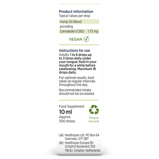 CBD Oil Drops 520mg 