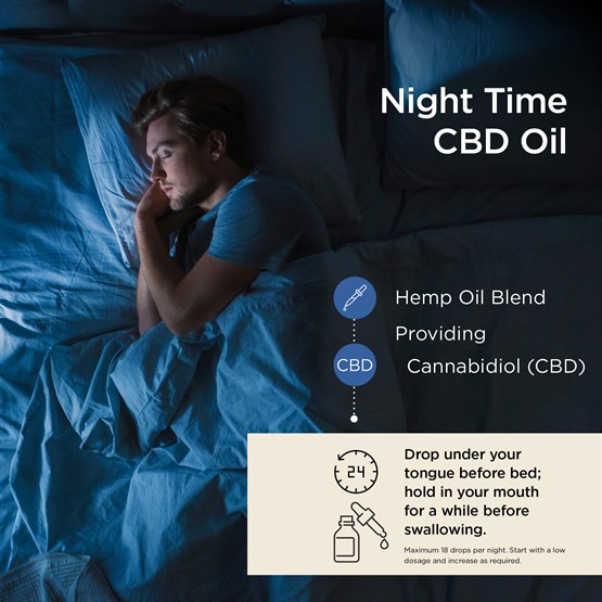 Night Time CBD Oil Drops 