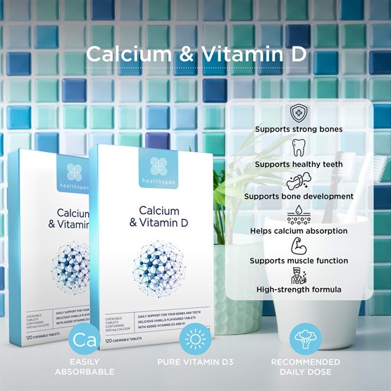 Calcium & Vitamin D 