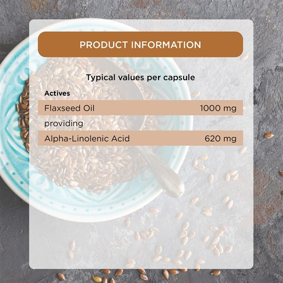 Flaxseed Oil 1000mg 