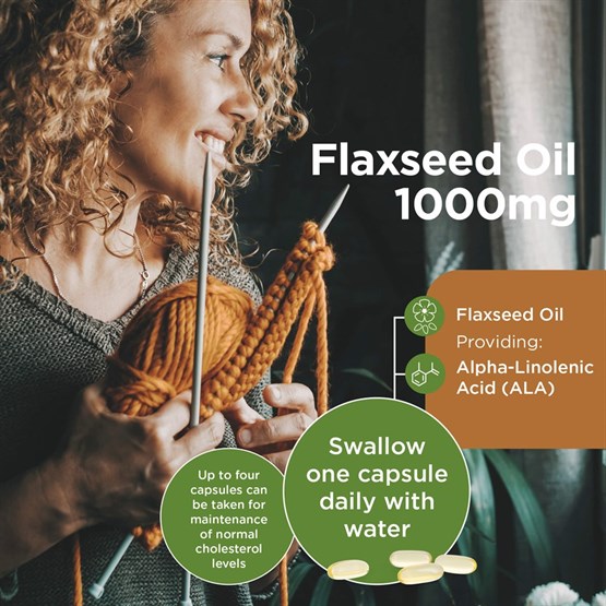Flaxseed Oil 1000mg 