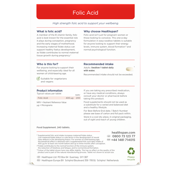 Folic Acid 