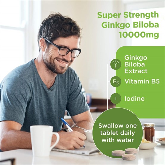 Ginkgo Biloba Cognitive Support 10000mg 