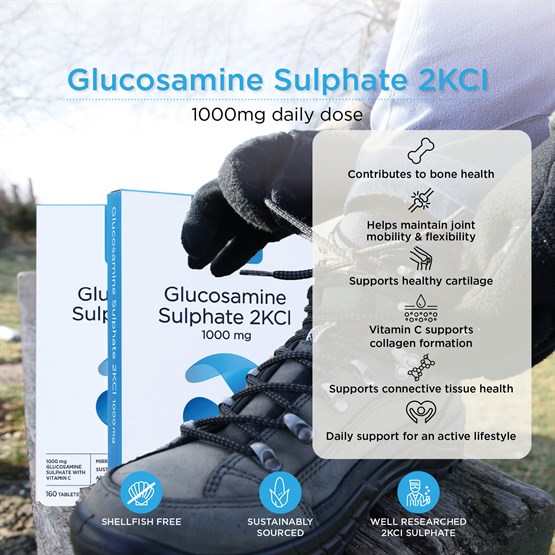 Glucosamine Sulphate 2KCl 1000mg with Vitamin C 