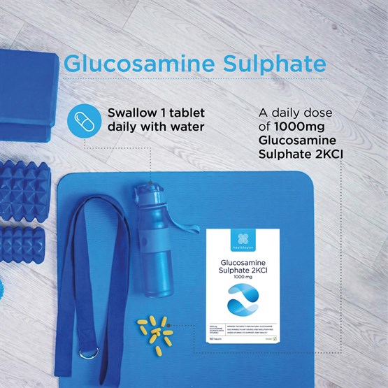 Glucosamine Sulphate 2KCl 1000mg with Vitamin C 