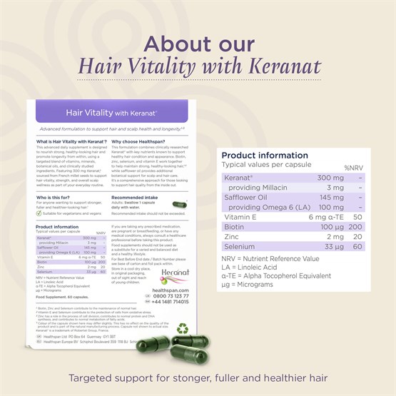 Hair Vitality with Keranat® 