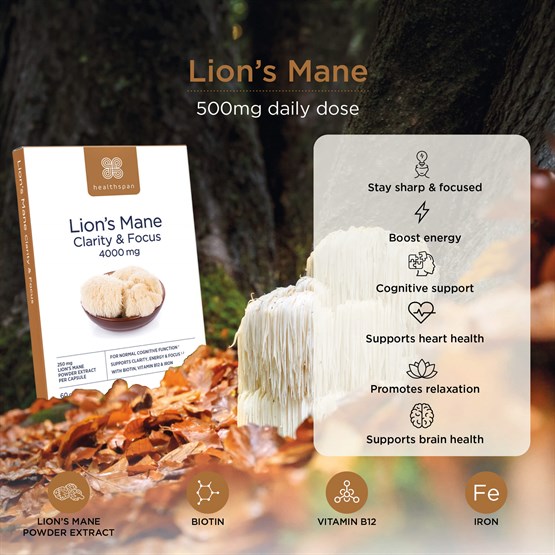 Lion's Mane Clarity & Focus 